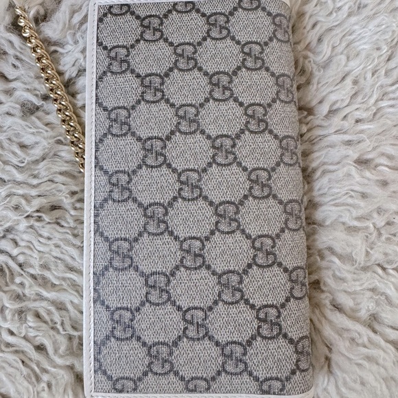 GUCCI HORSEBIT 1955 WALLET WITH CHAIN - Picture 5 of 6